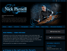 Tablet Screenshot of nickparnell.com